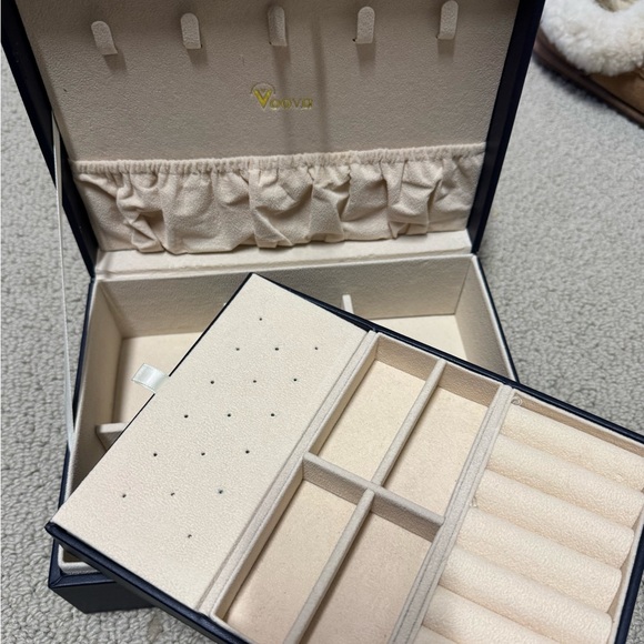 Navy jewelry box - Picture 4 of 7